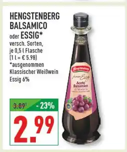 Marktkauf Hengstenberg balsamico essig Angebot