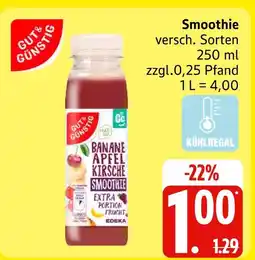 Marktkauf Gut & günstig smoothie Angebot