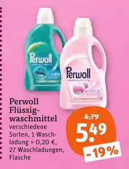 tegut Perwoll flüssigwaschmittel Angebot