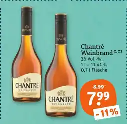 tegut Chantré weinbrand Angebot