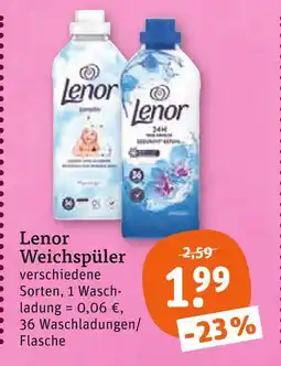 tegut Lenor weichspüler Angebot