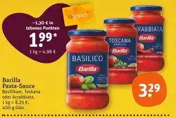 tegut Barilla basilikum pasta-sauce Angebot