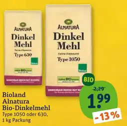 tegut Alnatura dinkelmehl type 1050 Angebot