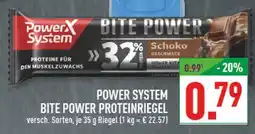 Marktkauf Power system bite power proteinriegel Angebot