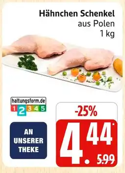 Marktkauf Hähnchen schenkel Angebot