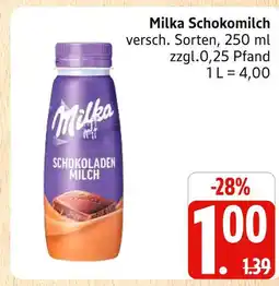 Marktkauf Milka schokomilch Angebot
