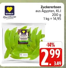 Marktkauf Edeka herzstücke zuckererbsen Angebot