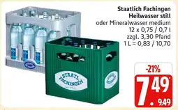 Marktkauf Staatlich fachingen heilwasser still Angebot
