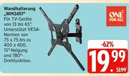 Marktkauf One for all wandhalterung wm2451 Angebot