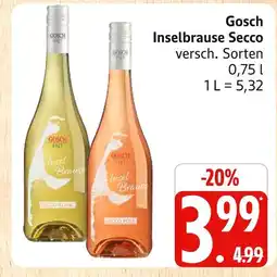 Marktkauf Gosch inselbrause secco blanc Angebot