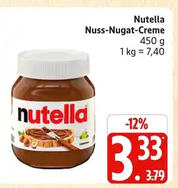 Marktkauf Nutella nuss-nougat-creme Angebot