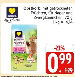 Marktkauf Edeka herzstücke obstkorb Angebot