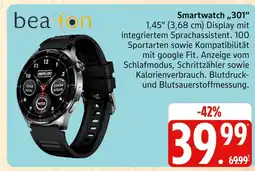 Marktkauf Bea-fon smartwatch 301 Angebot