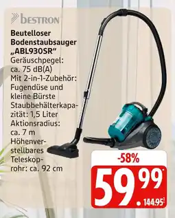 Marktkauf Bestron beutelloser bodenstaubsauger „abl930sr“ Angebot