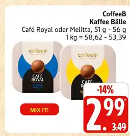 Marktkauf Coffeeb kaffee bälle Angebot