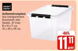 Marktkauf Smart store aufbewahrungsbox Angebot