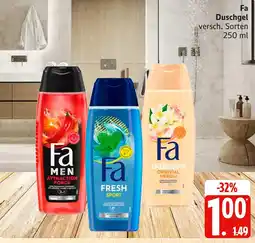 Marktkauf Fa men attraction force duschgel Angebot