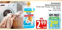 Marktkauf Kuschelweich universalwaschmittel Angebot