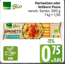 Marktkauf Edeka bio hartweizen pasta Angebot