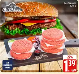 Marktkauf Gutfleisch beefburger Angebot