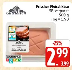 Marktkauf Gutfleisch frischer fleischkäse Angebot