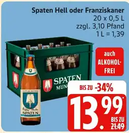 Marktkauf Spaten hell oder franziskaner Angebot