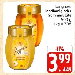 Marktkauf Langnese landhonig Angebot