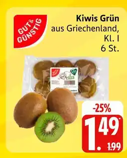 Edeka Gut & günstig kiwis grün Angebot