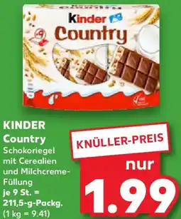 Kaufland KINDER Country Angebot