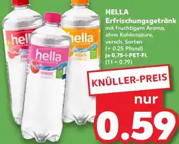 Kaufland HELLA Erfrischungsgetränk Angebot