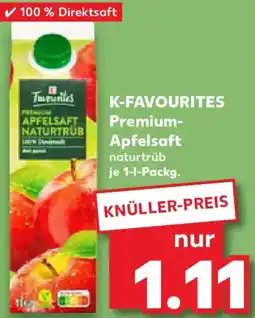 Kaufland K-FAVOURITES Premium Apfelsaft Angebot