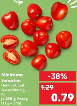 Kaufland Miniromatomaten Angebot