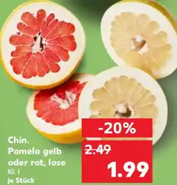 Kaufland Chin. Pomelo gelb oder rot, lose Angebot