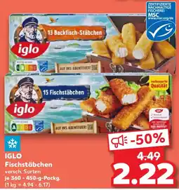Kaufland IGLO Fischstäbchen Angebot