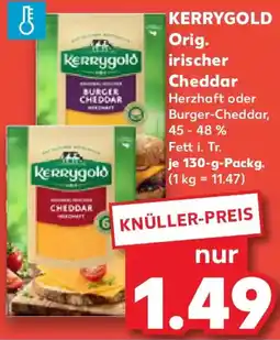 Kaufland KERRYGOLD Orig. irischer Cheddar Angebot