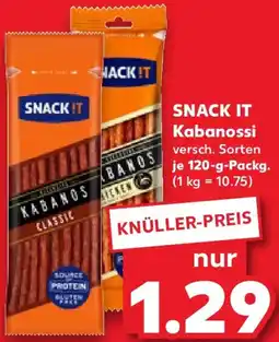 Kaufland SNACK IT Kabanossi Angebot