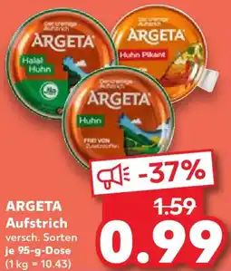 Kaufland ARGETA Aufstrich Angebot