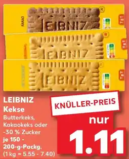 Kaufland LEIBNIZ Kekse Angebot