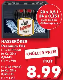 Kaufland HASSERÖDER Premium Pils Angebot