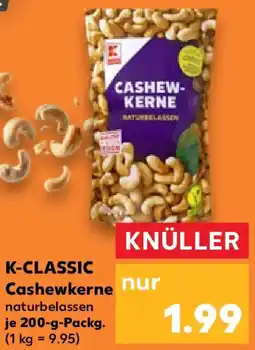 Kaufland K-CLASSIC Cashewkerne Angebot