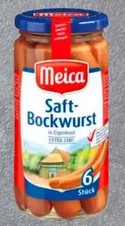 Edeka Meica Deutschländer Saftbockwurst Angebot