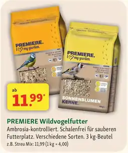 Fressnapf PREMIERE Wildvogelfutter Angebot