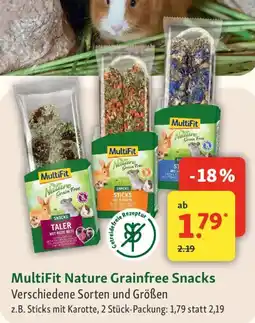 Fressnapf MultiFit Nature Grainfree Snacks Angebot