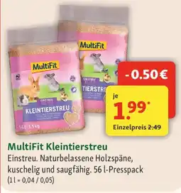 Fressnapf MultiFit Kleintierstreu Angebot