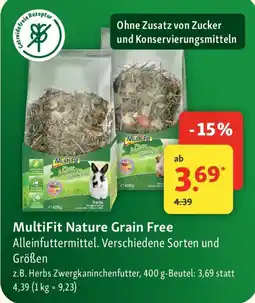 Fressnapf MultiFit Nature Grain Free Angebot
