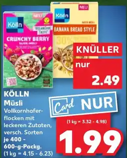 Kaufland KÖLLN Müsli Angebot