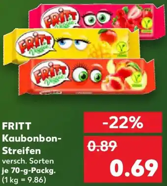 Kaufland FRITT Kaubonbon Streifen Angebot