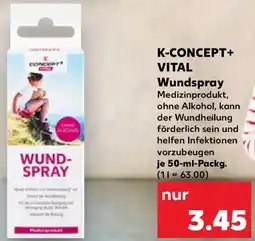 Kaufland K-CONCEPT+ VITAL Wundspray Angebot