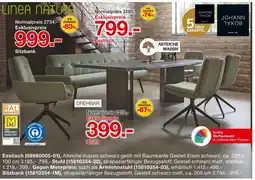 Möbelzentrum Pforzheim Johann jakob oder linea natura esstisch Angebot