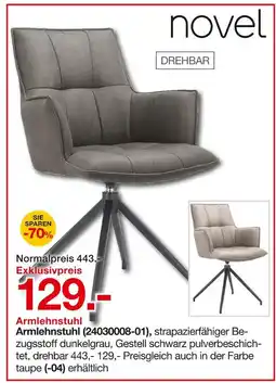 Möbelzentrum Pforzheim Novel armlehnstuhl Angebot